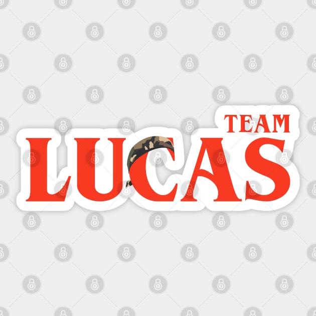 Team Lucas Sticker by AliceTWD